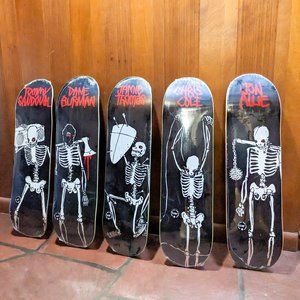 NEW Zero Living Dead Skateboard Deck - COMPLETE SET